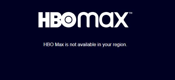 HBO MAX Blocked