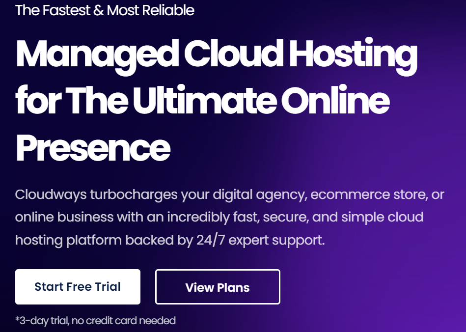 Hostinger and Cloudways logos representing the best hosting providers